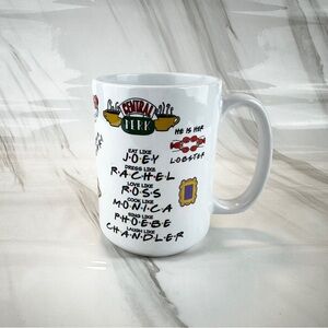 Central Perk Friends 15 oz Ceramic Coffee-Tea Mug/Cup Coffee Shop Multicolor